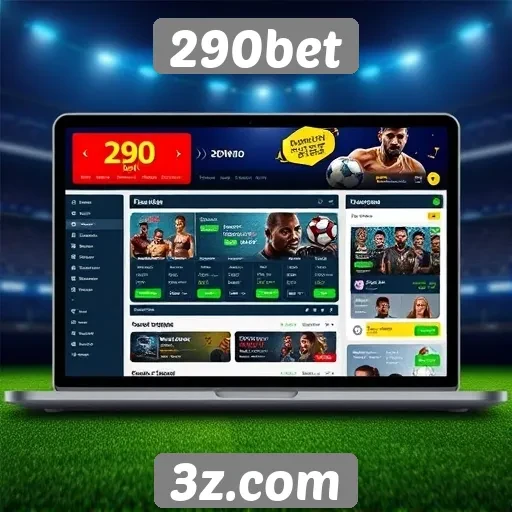 Interface do usuário do 290bet é intuitiva